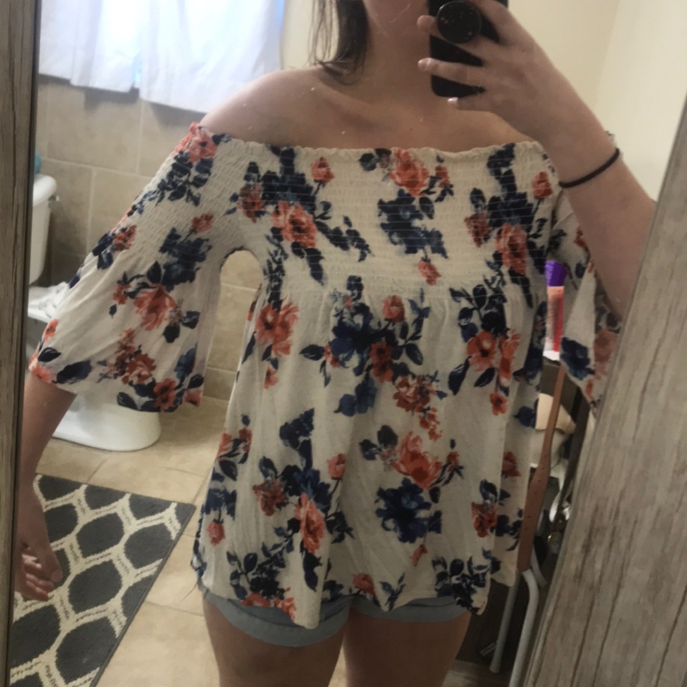 Off the shoulder top